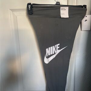 Nike Kids Charcoal Gray Leggings